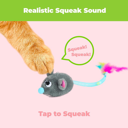 Catify Ultimate Cat Play Gift Set – Scratcher Ramp, Sushi Roll Catnip Toys & Squeaking Mice Toys