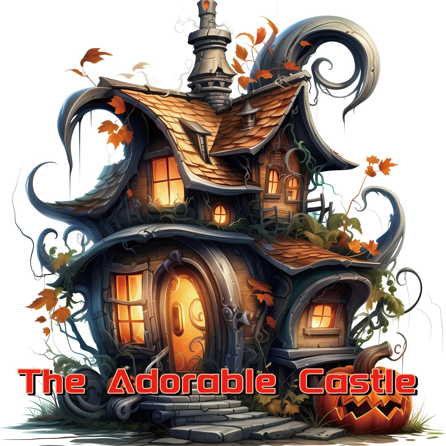 20 Page TREEHOUSE FANTASY Coloring Book for Adults Landscape Pattern Designs Stress Relief Relaxation DIY Graffiti Painting Book
