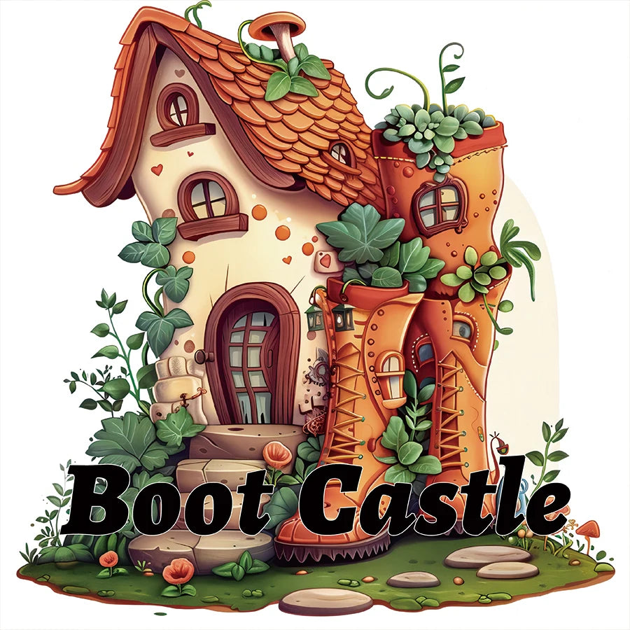 20 Page TREEHOUSE FANTASY Coloring Book for Adults Landscape Pattern Designs Stress Relief Relaxation DIY Graffiti Painting Book
