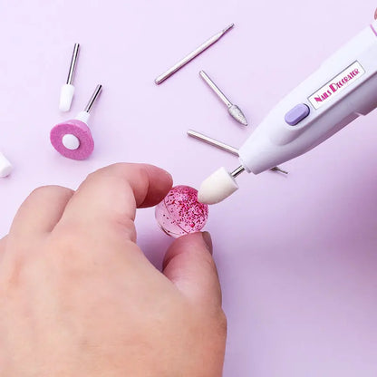 A Set Drill Equipments with 7 Drill Screw Epoxy Resin Jewelry Making Tools Grinding Polishing Tools for Jewelry Craft DIY