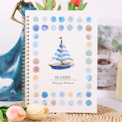 Beginner's Practice Book For Painting Watercolor Oil Painting Dyeing Album Comes Coloring Book  Advanced Painting