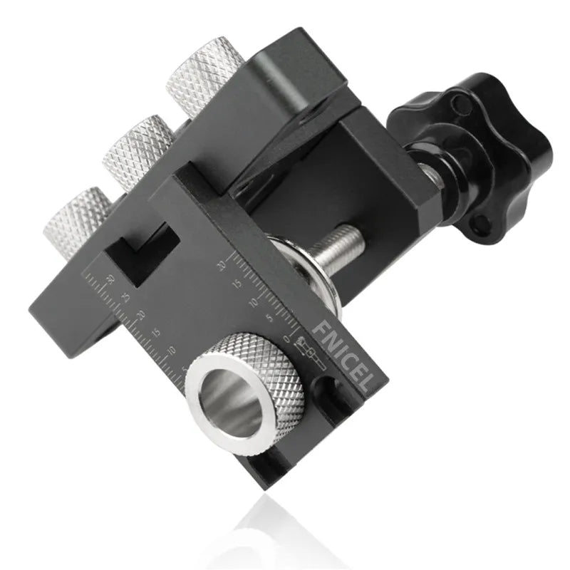 Precision Jig Dowel Cam Jig 3 In 1 Dowelling Jig Master Kit Wood Hole Drilling Guide Woodworking Position for DIY Wood Working