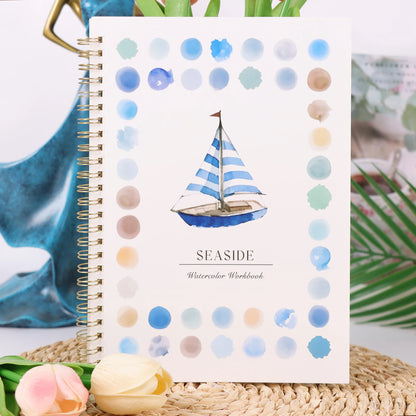 Beginner's Practice Book For Painting Watercolor Oil Painting Dyeing Album Comes Coloring Book  Advanced Painting