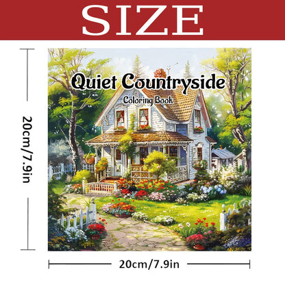 20 Page TREEHOUSE FANTASY Coloring Book for Adults Landscape Pattern Designs Stress Relief Relaxation DIY Graffiti Painting Book