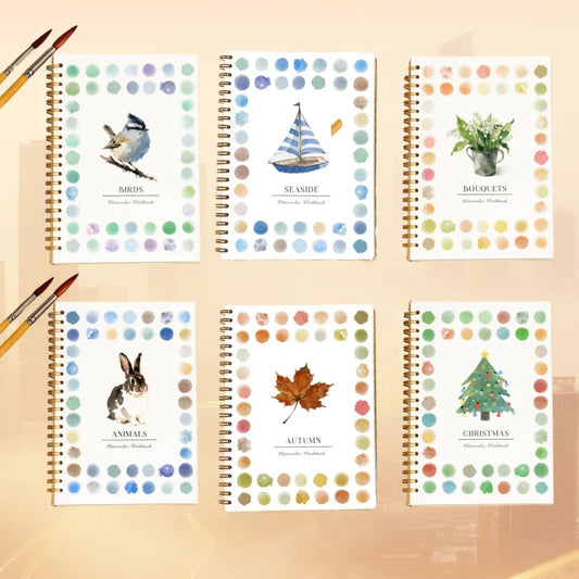 Beginner's Practice Book For Painting Watercolor Oil Painting Dyeing Album Comes Coloring Book  Advanced Painting