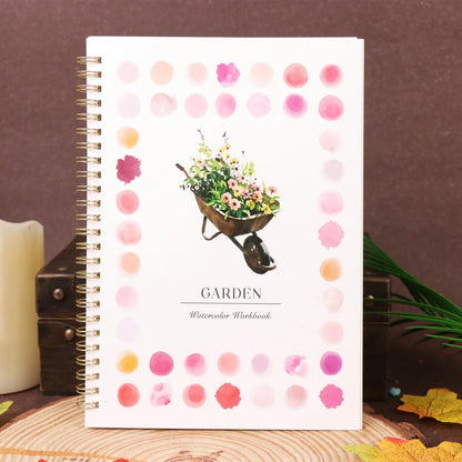 Beginner's Practice Book For Painting Watercolor Oil Painting Dyeing Album Comes Coloring Book  Advanced Painting
