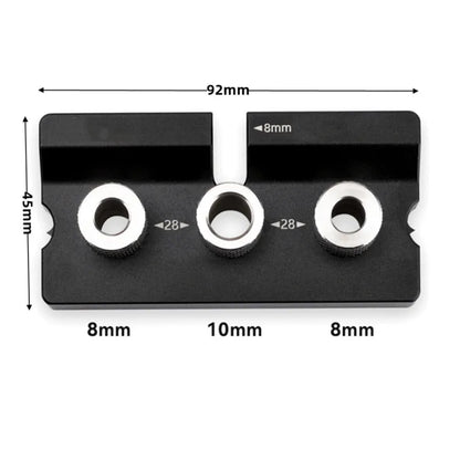 Precision Jig Dowel Cam Jig 3 In 1 Dowelling Jig Master Kit Wood Hole Drilling Guide Woodworking Position for DIY Wood Working