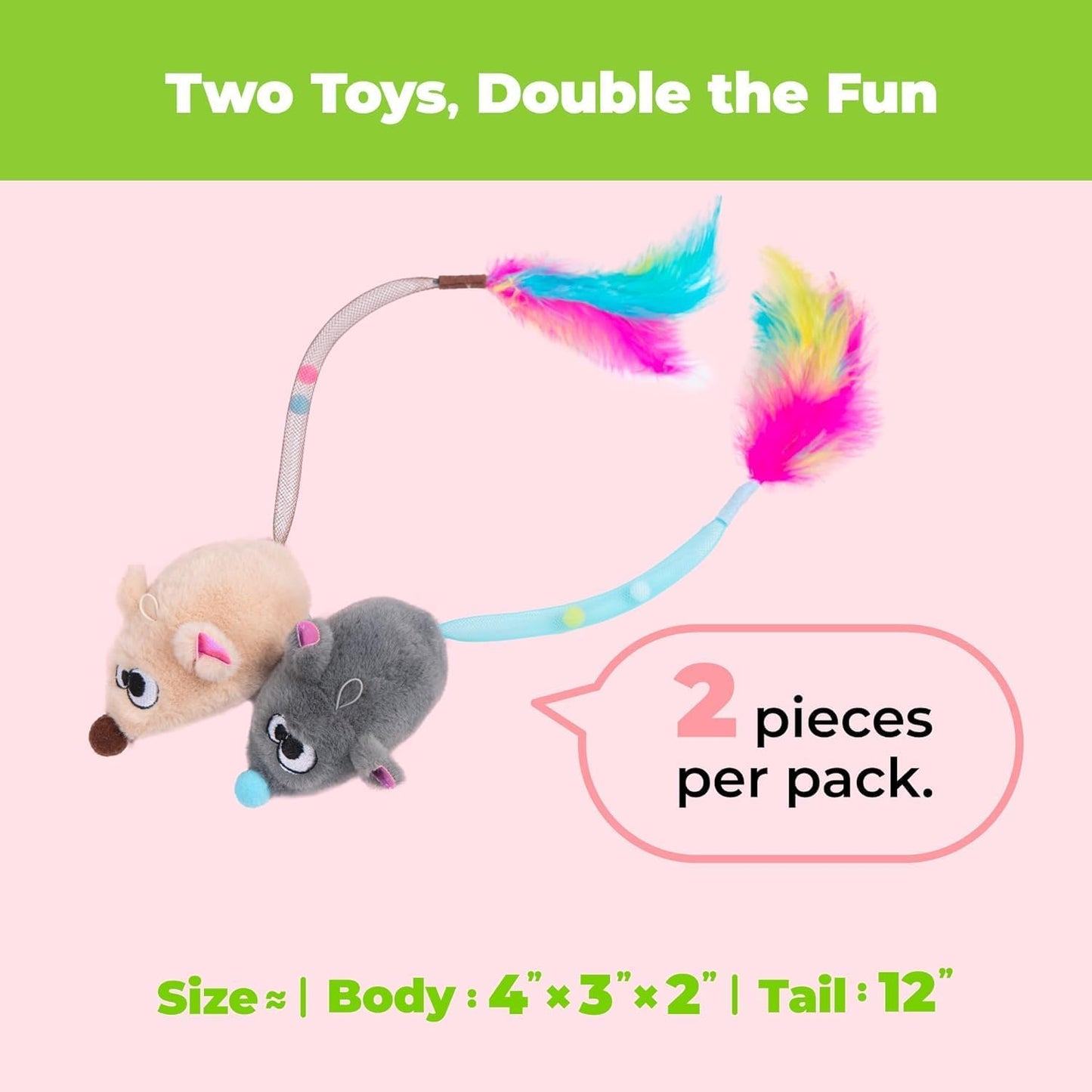 Catify Ultimate Cat Play Gift Set – Scratcher Ramp, Sushi Roll Catnip Toys & Squeaking Mice Toys